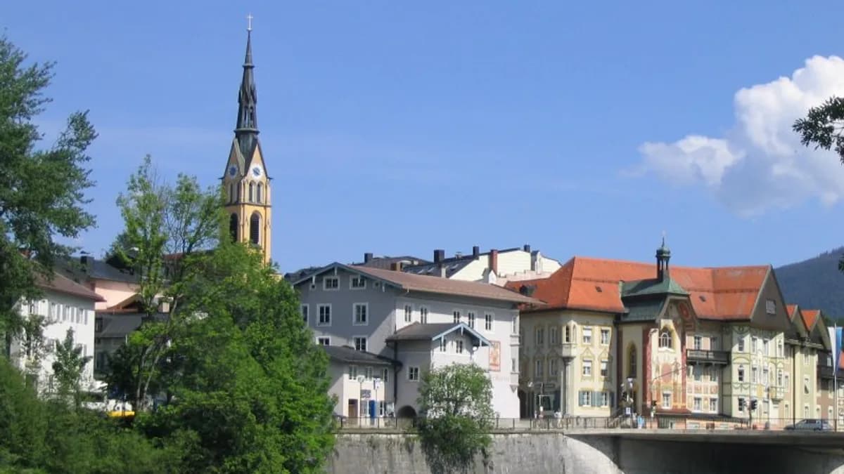Stadtansicht von Bad Tölz