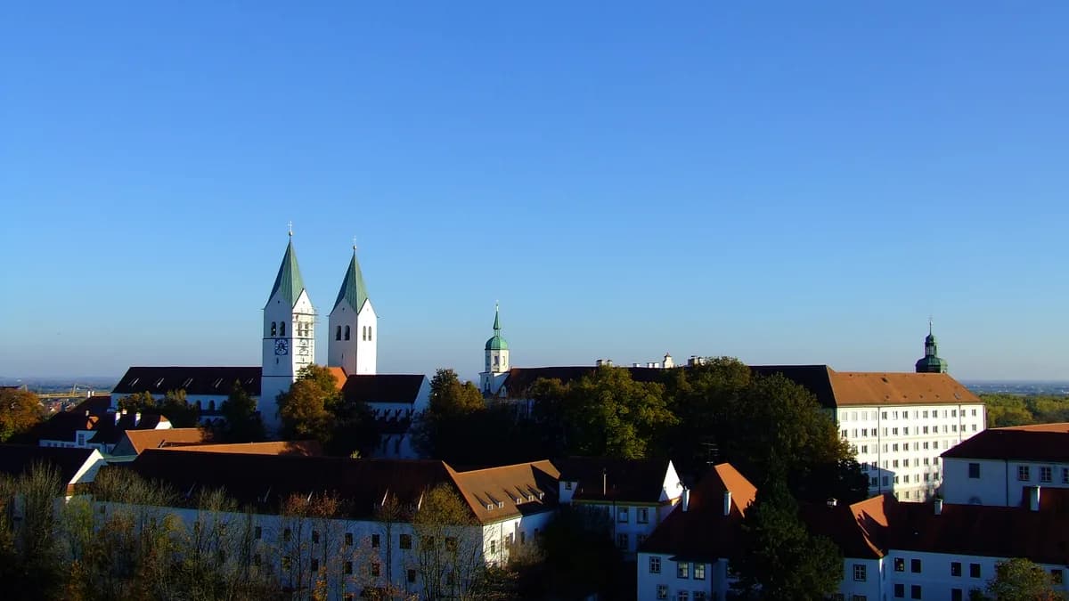 Stadtansicht von Freising