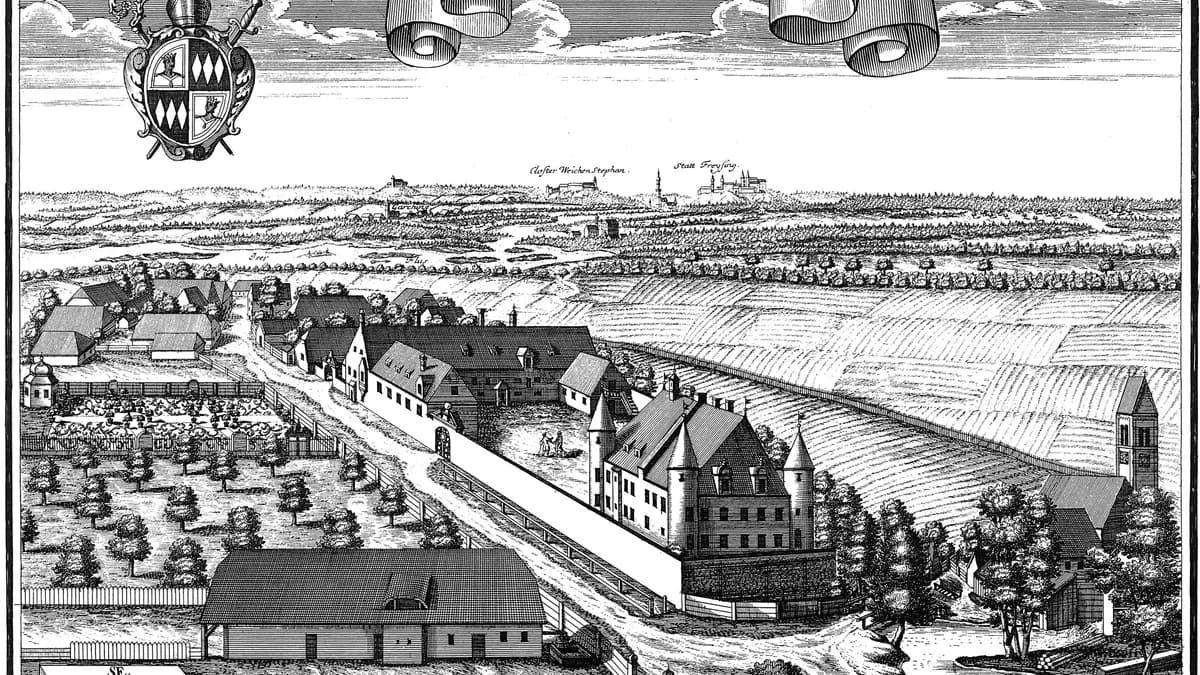 Stadtansicht von Ismaning