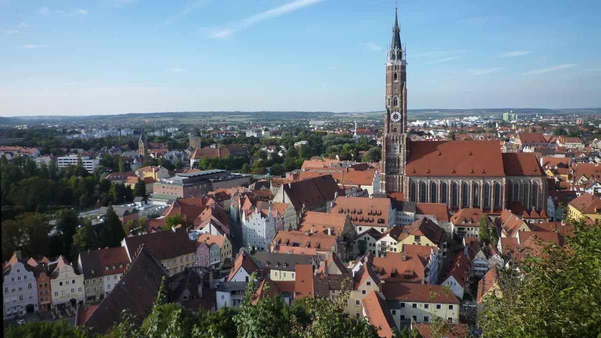 Stadtansicht von Landshut