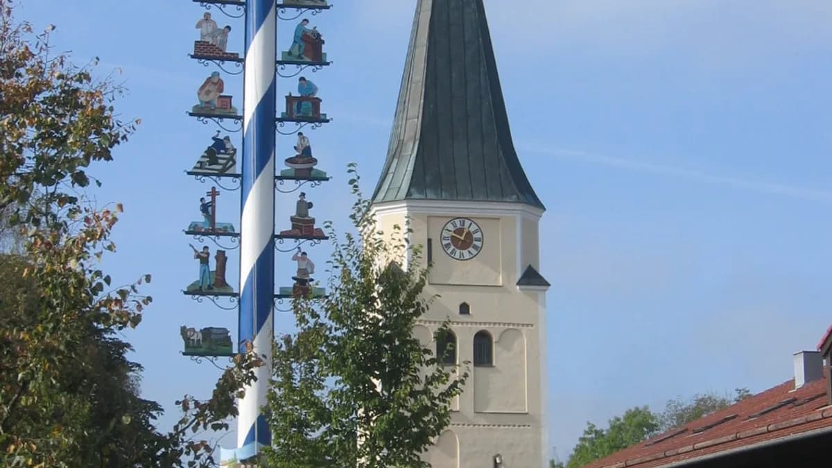 Stadtansicht von Taufkirchen