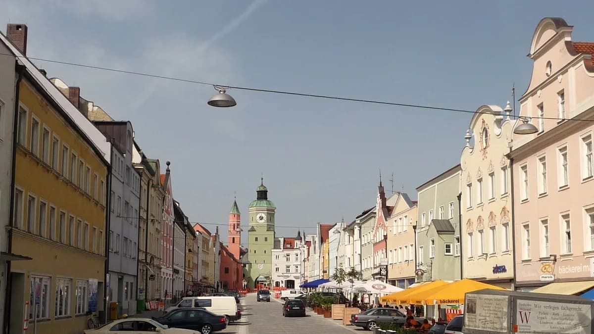 Stadtansicht von Vilsbiburg