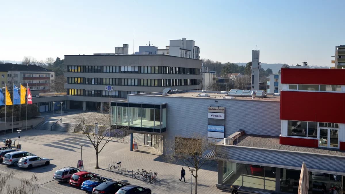 Stadtansicht von Waldkraiburg